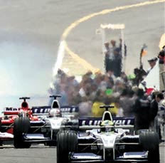 Zepterovo sponzorstvo u utrkivanju formule 1