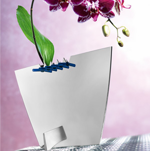 Uredite unutrašnjost svoga doma lijepim cvjetnim aranžmanom. Odaberite jednu od Zepterovih vaza ultra modernog dizajna: Ziggy, Vienna, Amsterdam i Oslo.
