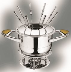 S Zepterovim kompletom za fondue možete, po želji, pripremati razne vrste fondua: sir, čokolada, meso