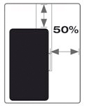 Zauzima oko 50% manje prostora