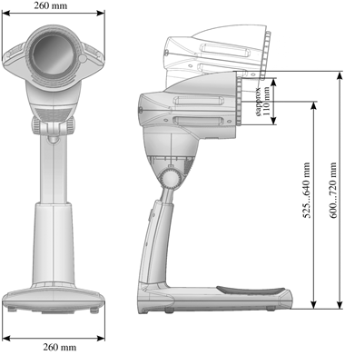 BIOPTRON Pro 1  – tehnički podaci
